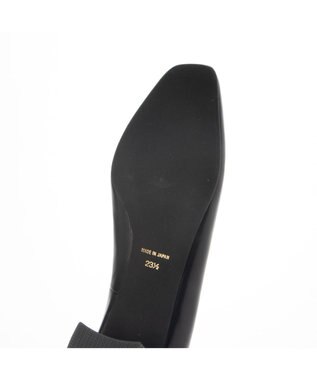 Riz raffinee <Riz raffinee>スクエアトゥプレーンパンプス ブラック