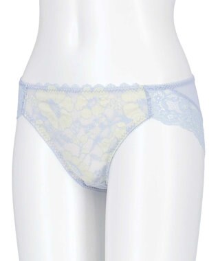 AMPHI ショーツ 【BRAGENIC ブラジェニック プラスタイプ】 BMI451とペア 吸汗速乾(後ろ身頃) アウターにひびきにくい(裾) PMI151 アンフィ／ワコール ブルー