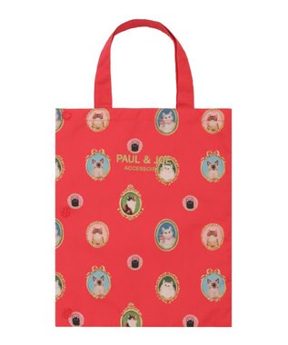 MOONBAT ポール & ジョー (PAUL & JOE　ACCESSOIRES) トート型吸水傘袋 レッド