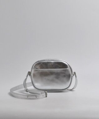 blancle メタリックレザー ラウンドショルダー