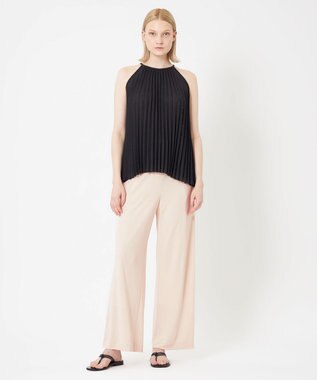 BEIGE， THISTLE / アメリカンスリーブブラウス Black