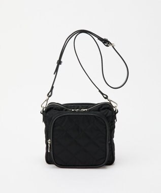 russet 【2025AW新作】キルティングスクエアショルダーバッグ(SF-257) Black