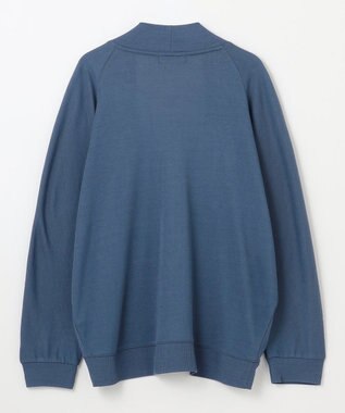 ANY 【洗濯機可/UVケア】ドルマンスリーブカーディガン ダルブルー