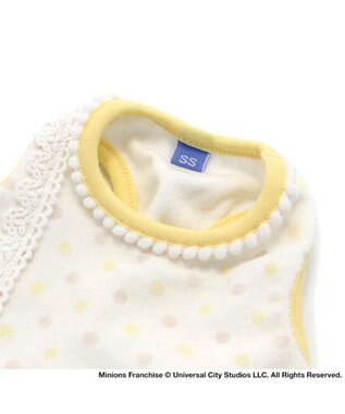 PET PARADISE ミニオン ティム サーモキープ タンクトップ 《ポシェット》 小型犬 ホワイト