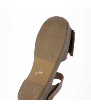 MODE ET JACOMO <D'ICI>フリルモチーフサンダル ベージュ