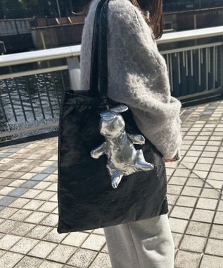 WEGO ぬいぐるみトートバッグ 柄2