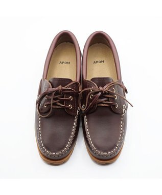 APOM デッキシューズ25 ブラウン