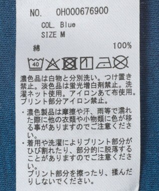 AMERICAN HOLIC ロゴ入りヴィンテージ半袖プルオーバー Blue