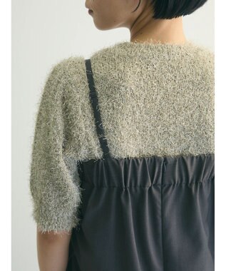 Green Parks armonia．ラップサロペット Charcoal Gray