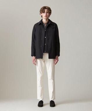 J.PRESS MEN アクティブウォームジャージ シティウォークコート ダークブラウン系