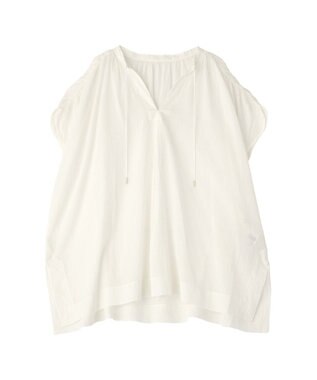AMERICAN HOLIC フレンチスリーブスキッパーブラウス Ivory