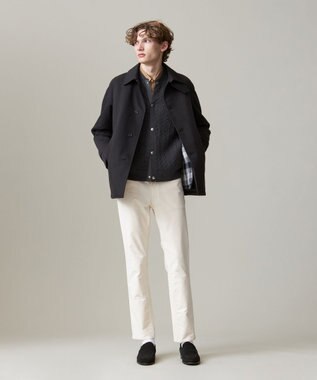 J.PRESS MEN アクティブウォームジャージ シティウォークコート ダークブラウン系