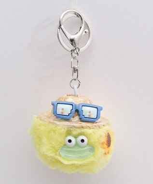 WEGO サマバケ麦わらモンスターぬいぐるみキーホルダー イエロー