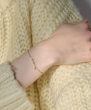 Phoebe シャイニーティアリーフブレスレット