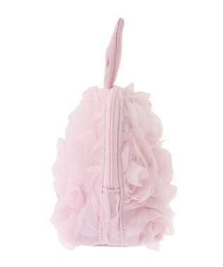 Maison de FLEUR チュールローズラウンドポーチ Pink