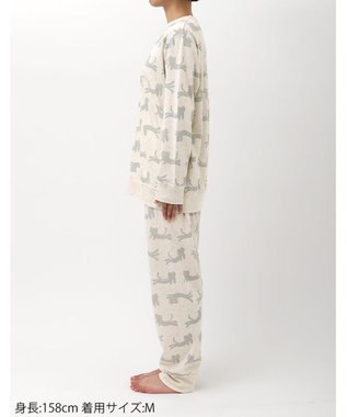 tsumori chisato SLEEP ツモリチサト パジャマ 長袖 長ズボン 綿100%(本体) レディース UDX586 /ワコール アイボリー