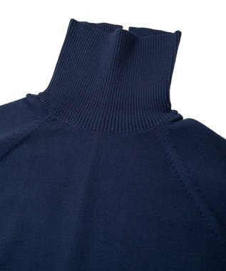 AMERICAN HOLIC バイパチモックネックニットワンピース Navy