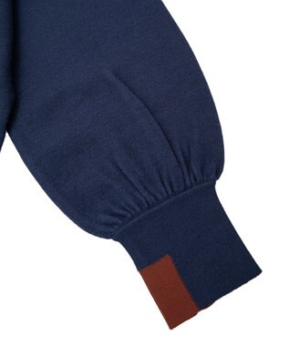 AMERICAN HOLIC バイパチモックネックニットワンピース Navy