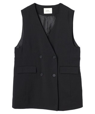 earth music&ecology ノーカラージレ Black