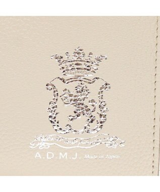 A.D.M.J. モーツァルト/バックルモチーフスクエアトートS オフホワイト