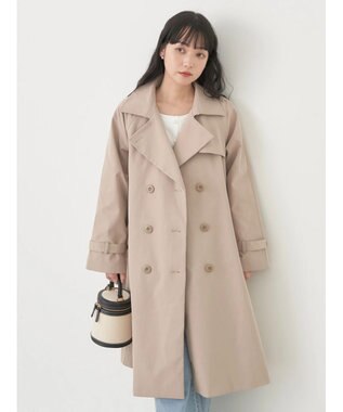earth music&ecology ベーシックトレンチコート Beige