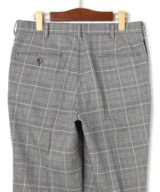 J.PRESS MEN 【ストレッチ / 洗える】トリートメントウールアメリカンチェック スラックス ブラック系4