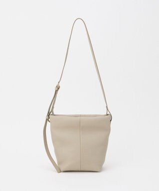 russet レザーミニショルダーバッグ(CE-1657) GrayBeige