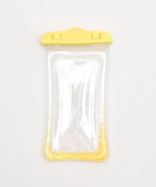 WEGO 防滴スマホポーチA イエロー