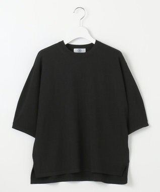 J.PRESS LADIES 【洗える】 レーヨンエリートストレッチ パフスリーブ ニット ブラック系