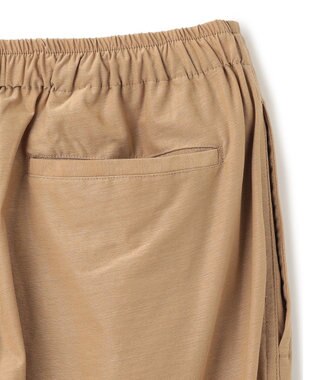 UNFILO MENS スラブジャージー イージー テーパードパンツ ベージュ