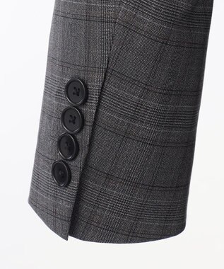 J.PRESS MEN 【ESSENTIAL CLOTHING】ラスティックグレナカート スーツ グレー系4