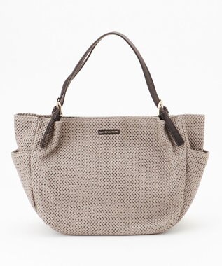 LA BAGAGERIE サマーバスケットトート Sサイズ グレージュ