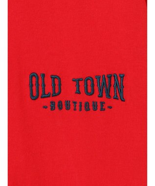 CRAFT STANDARD BOUTIQUE ヴィンテージ風天竺ワンポイントワンピース Gray Beige