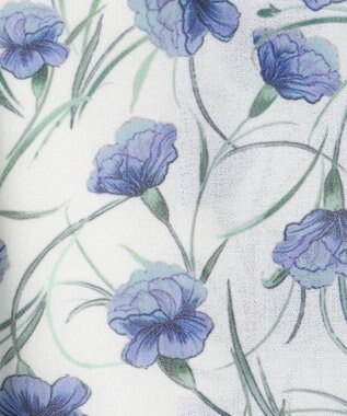 GRACE CONTINENTAL スモールフラワーケープトップ キナリ