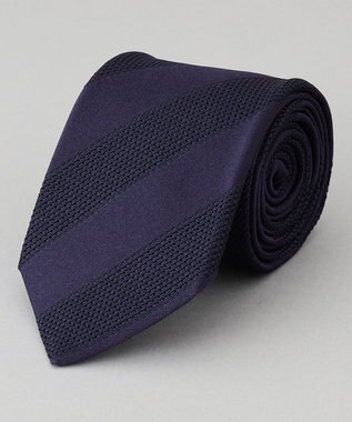 GOTAIRIKU 【Fermo Fossati】レジメンタル ネクタイ ネイビー系1