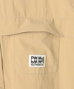 PW CIRCULUS 【すっきり見え袖】【WOMEN】サファリシャツ ゴルフウェア レディース ベージュ系