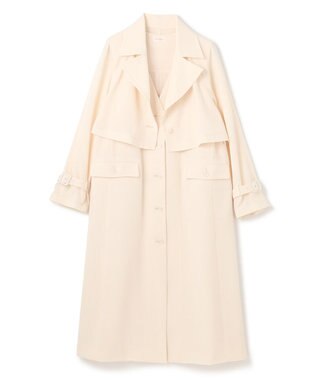 GRACE CONTINENTAL ストレッチスラブ3WAYコート キナリ