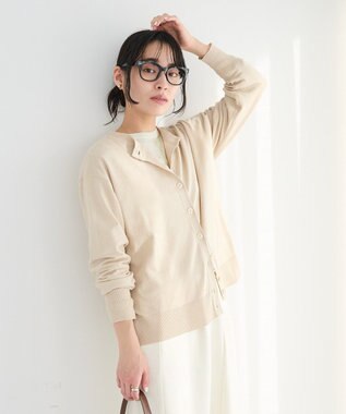 CRAFT STANDARD BOUTIQUE 選べる丈/クルーネックカーディガン