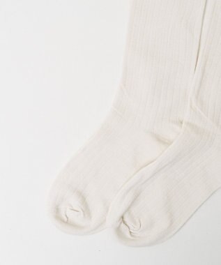 WEGO クシュクシュニーハイソックス オフホワイト