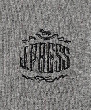 J.PRESS KIDS 【140-170cm】ロゴ入り パーカー ライトグレー系