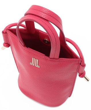 LANVIN en Bleu メレ 2wayショルダーバッグ フューシャピンク