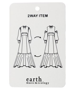 earth music&ecology ２ＷＡＹショルダーワンピース Light Beige