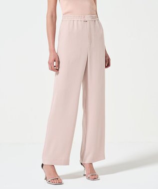 GRACE CONTINENTAL サイドラインイージーパンツ ピンク