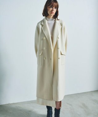 GRACE CONTINENTAL ウールリバーチェスターコート キナリ