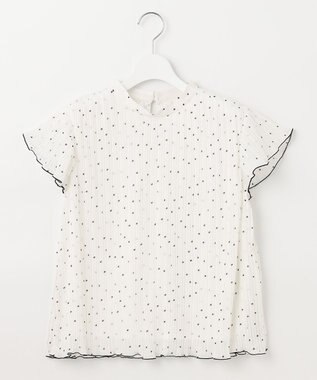 Feroux プリーツディテール ブラウス ホワイト系1