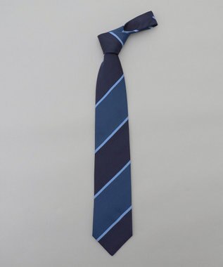 GOTAIRIKU GOTAIRIKU別注【MANTERO SETA/マンテロ・セタ】ネクタイ_紺レジメンタル ネイビー系1