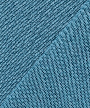 ANY L 【洗濯機可/接触冷感/アンチピリング】シアーニットVネックカーディガン ブルー