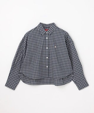 ANY 【POLO BCS別注】プレッピークロップドシャツ ブラックチェック