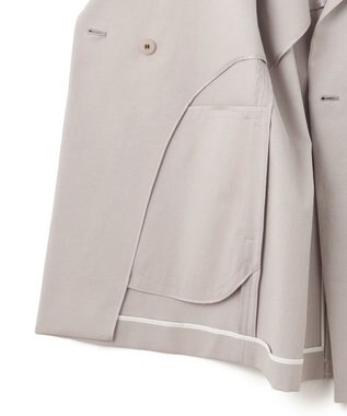 ICB 【接触冷感・UVケア・撥水・洗える】 LooseWeave ノーカラージレ トープ系