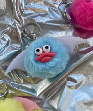  デビルくわくわモンスターぬいぐるみキーホルダー